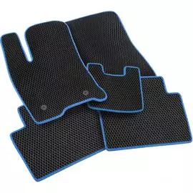 Коврики для Mitsubishi Pajero Pinin 1999-2006 5 дверей левый руль Vicecar EV31018-синий
