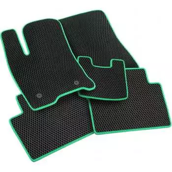 Коврики для Smart Fortwo W451 2007-2014 Vicecar EV60001-изумрудный