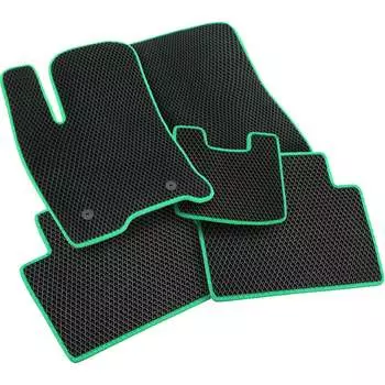 Коврики для Volkswagen Sharan 1995 - 2010 5 мест Vicecar EV46026-изумрудный