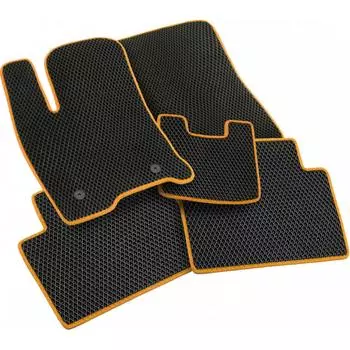 Коврики для Zotye T600 2013-наст. время Vicecar EV90001-оранжевый