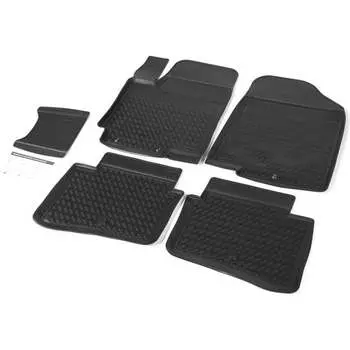 Коврики салона для Hyundai Solaris седан, хэтчбек 2010-2017 Rival 12305001