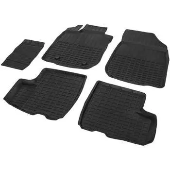 Литьевые коврики салона для Lada Largus универсал 2012-н.в Rival