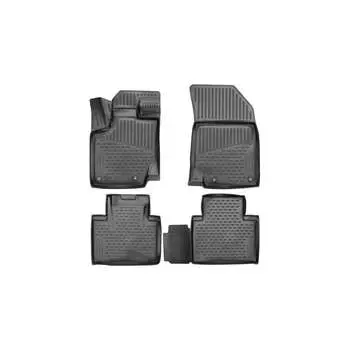 Коврики в салон 3d подходят для GEELY Atlas Pro 2021 -, кроссовер, ELEMENT ELEMENT3DAN0177210k