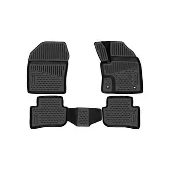 Коврики в салон 3d подходят для TOYOTA C-HR (I, Ir) 2016-, 4WD, П.Р. ELEMENT ELEMENT3DAN0438210k