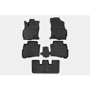 Коврики в салон для TOYOTA Fortuner 2020- г.в., внедорожник, 5 дверей ELEMENT 3DA66548210k