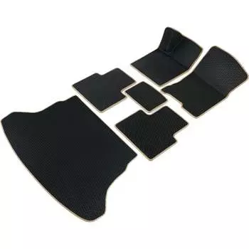 Коврики в салон и багажник для Mitsubishi Pajero Sport I (Montero Sport) 1998 - 2008 Vicecar SBDL31017R-бежевый