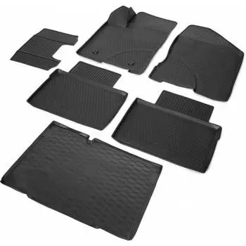 Коврики в салон и в багажник автомобиля для Lada Vesta 2015-н.в., универсал/Vesta Cross Rival