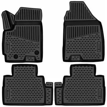 Коврики в салон JETOUR X70 Plus, 2023-, 5 мест, Klever Econom KLEVER0112700401200k