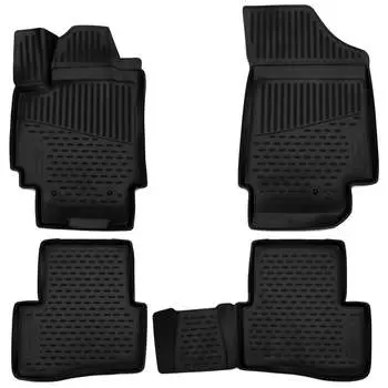 Коврики в салон KIA Optima, 2015-н.в., АКПП ELEMENT FORMAT.3D2561210