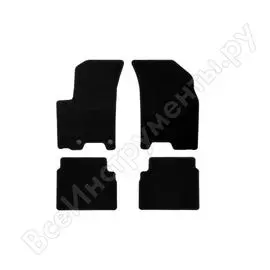 Коврики в салон klever econom chevrolet aveo, 2008-2011, седан, хетчбек., 4 шт. кlever01081201200k