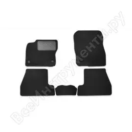 Коврики в салон klever peugeot 308, 2007-2014, хэтчбек, 5 штук nlt.38.11.22.110kh