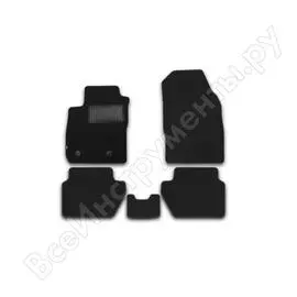 Коврики в салон klever premium ford ecosport, 2014-2018, 5 штук kvr03166922110kh