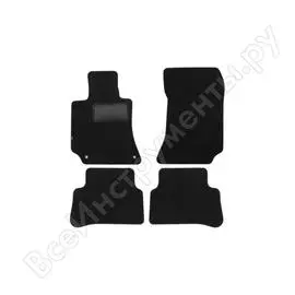 Коврики в салон klever premium mercedes-benz e-class w212, акпп, 2014-, 4 штуки act.kvr03343822110kh