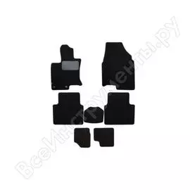 Коврики в салон klever premium nissan qashqai, 2008-, кроссовер, 7 штук кlever03362422110kh