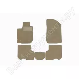 Коврики в салон Volkswagen Golf VI, 2009-2015 Klever