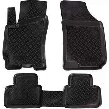 Автомобильный коврик в салон для Chevrolet Lanos 1997-2009/ЗАЗ Chance, Airline ACM-PS-22