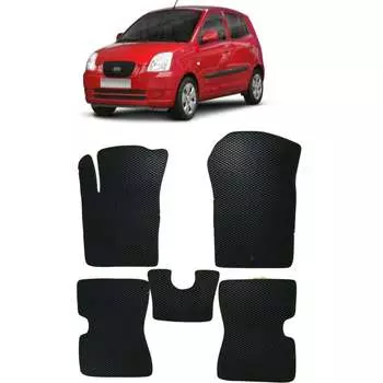 Ковры в салон автомобиля Eva Smart 1354-A6B5-S