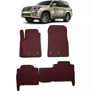 Ковры в салон автомобиля Eva Smart 1418-A1B1-S