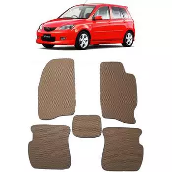 Ковры в салон автомобиля Eva Smart 1457-B1B2-S