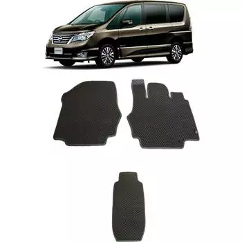 Ковры в салон автомобиля Eva Smart 2434-A1A1-S