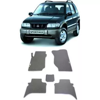 Ковры в салон автомобиля Eva Smart 2457-B1B1-S