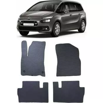 Ковры в салон автомобиля Eva Smart 2655-A1B1-S