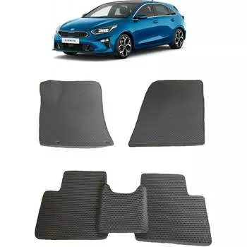 Ковры в салон автомобиля Eva Smart 2780-A1A6-S