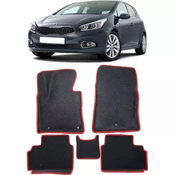 Ковры в салон автомобиля Eva Smart 3343-B5A1-S