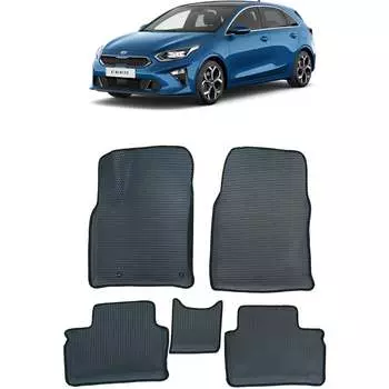 Ковры в салон автомобиля Eva Smart 3498-B5A7-S