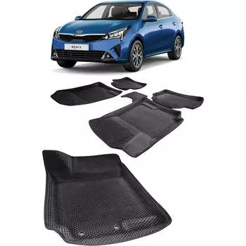 Ковры в салон автомобиля Eva Smart 3592-A1B5-S