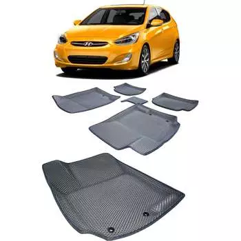 Ковры в салон автомобиля Eva Smart 3594-A1A7-S