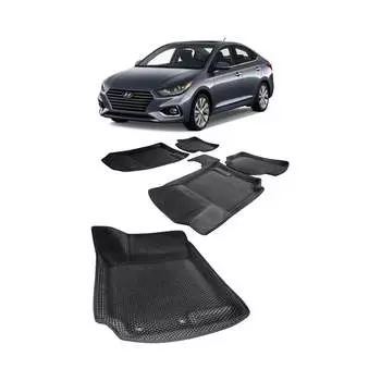 Ковры в салон автомобиля Eva Smart 3607-A6A1-S