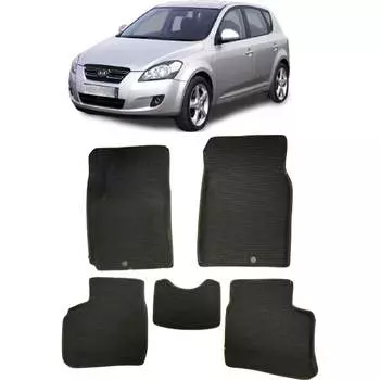 Ковры в салон автомобиля Eva Smart 3733-A6A6-S