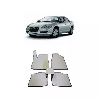 Ковры в салон автомобиля газ волга siber 2008 - 2010 Eva Smart 1976-A6B2-S