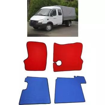 Ковры в салон автомобиля газель бизнес 2705 фургон комби 2010 - Eva Smart 2700-A6A6-S