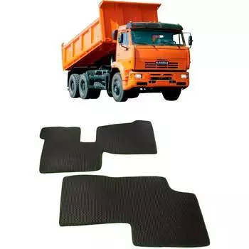 Ковры в салон автомобиля камаз 6520 евро iv 2003 - Eva Smart 2484-A6A6-S