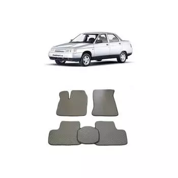 Ковры в салон автомобиля lada 2110-12 1996 - 2014 Eva Smart 1914-A6B1-S
