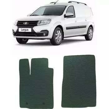 Ковры в салон автомобиля lada largus фургон 2012 - Eva Smart 3461-A6A1-S