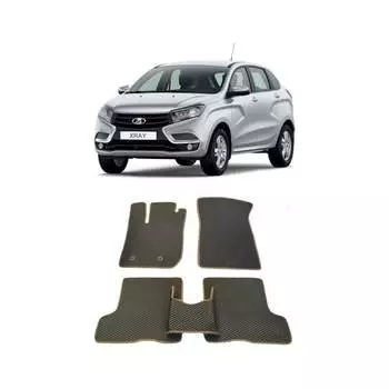 Ковры в салон автомобиля lada xray 2015 - Eva Smart 1956-A1A6-S