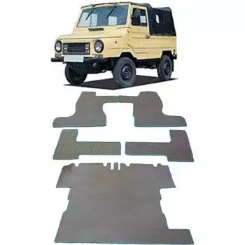 Ковры в салон автомобиля луаз 969 1966 - 2001 Eva Smart 2362-A6A7-S