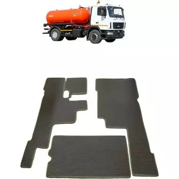 Ковры в салон автомобиля маз ко-529-11 Eva Smart 2762-A6A1-S