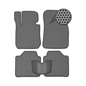 Ковры в салон автомобиля Nissan Leaf I ELECTRO CVT правый руль 5дв хэтчбек вариант 3d макси 2010 - 2016 Eva Smart ЭВА СОТА 3503-B1B5-S