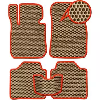 Ковры в салон автомобиля Opel Astra H хэтчбек, GTC купе, универсал вариант макси 3d 2004 - 2015 Eva Smart ЭВА СОТА 3138-A1A7-S