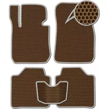 Ковры в салон автомобиля Opel Astra H хэтчбек, GTC купе, универсал вариант макси 3d 2004 - 2015 Eva Smart ЭВА СОТА 3138-A6B1-S