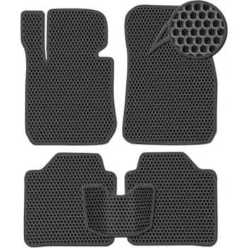 Ковры в салон автомобиля Opel Astra H хэтчбек, GTC купе, универсал вариант макси 3d 2004 - 2015 Eva Smart ЭВА СОТА 3138-B5B5-S