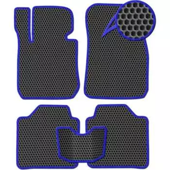 Ковры в салон автомобиля Opel Astra H хэтчбек, GTC купе, универсал вариант макси 3d 2004 - 2015 Eva Smart ЭВА СОТА 3138-B5B2-S