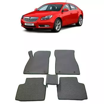Ковры в салон автомобиля opel insignia 2008 - 2017 Eva Smart 1639-B5A6-S