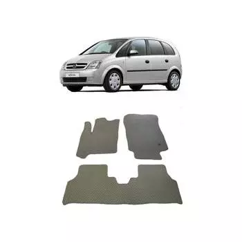Ковры в салон автомобиля opel meriva a 2002 - 2010 Eva Smart 1641-B5B5-S