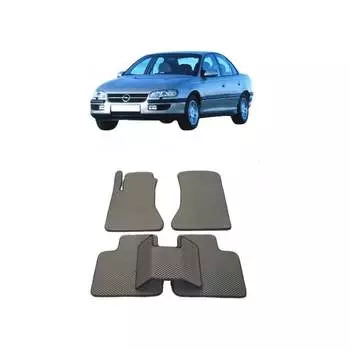 Ковры в салон автомобиля opel omega b 1994 - 1999 Eva Smart 2085-A6B5-S