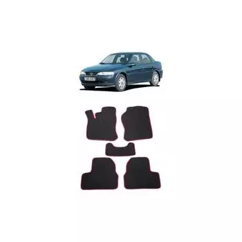Ковры в салон автомобиля opel vectra b 1995 - 2003 Eva Smart 1645-B5A7-S